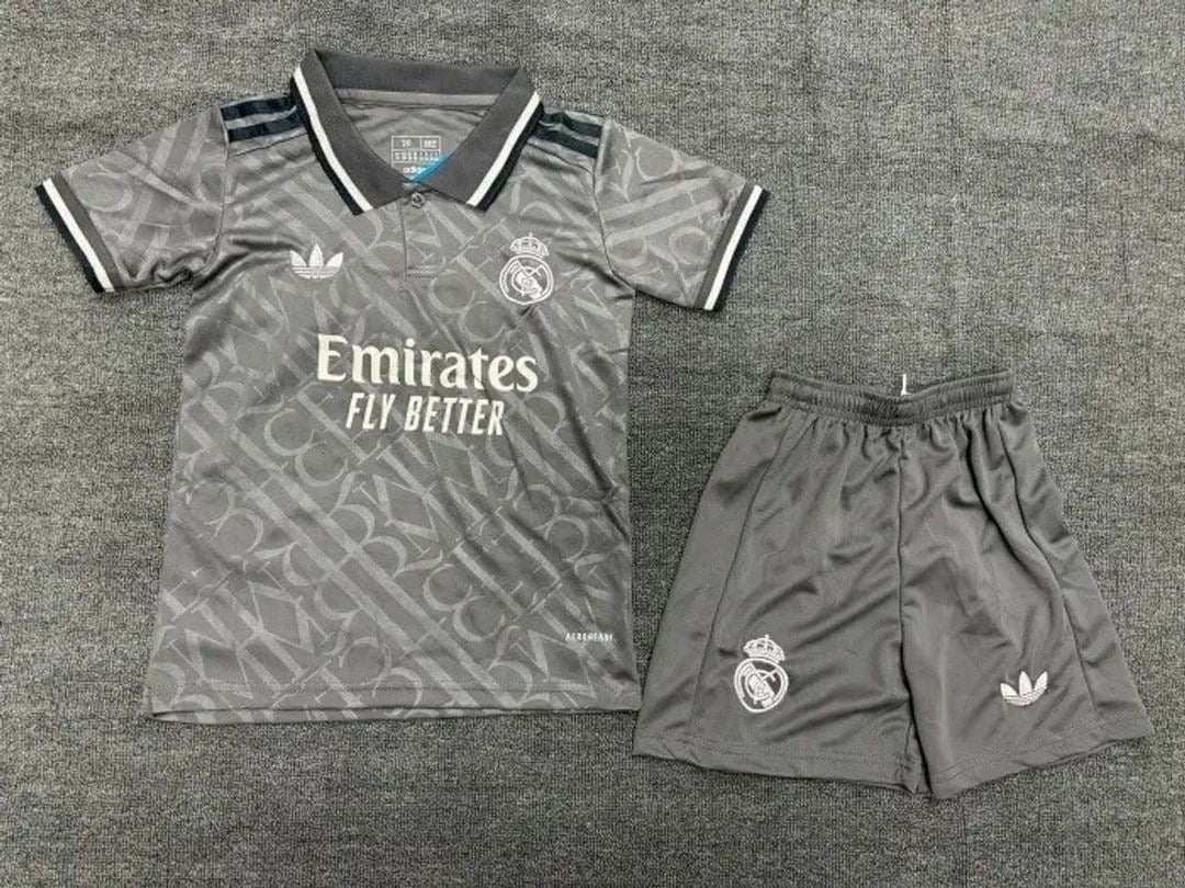 REAL MADRID THIRD KID'S KIT