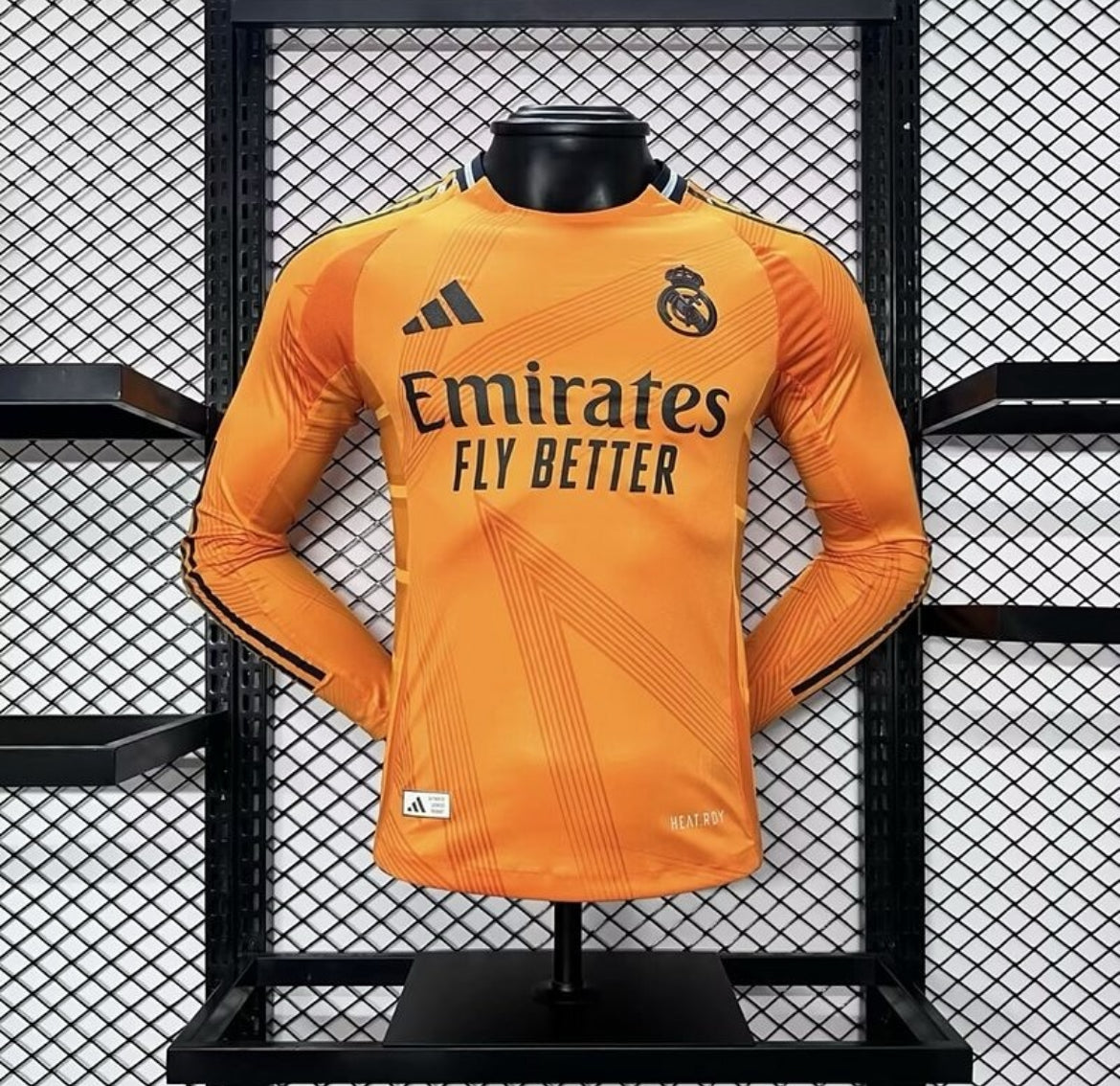 REAL MADRID SECOND KIT LONG SLEEVE