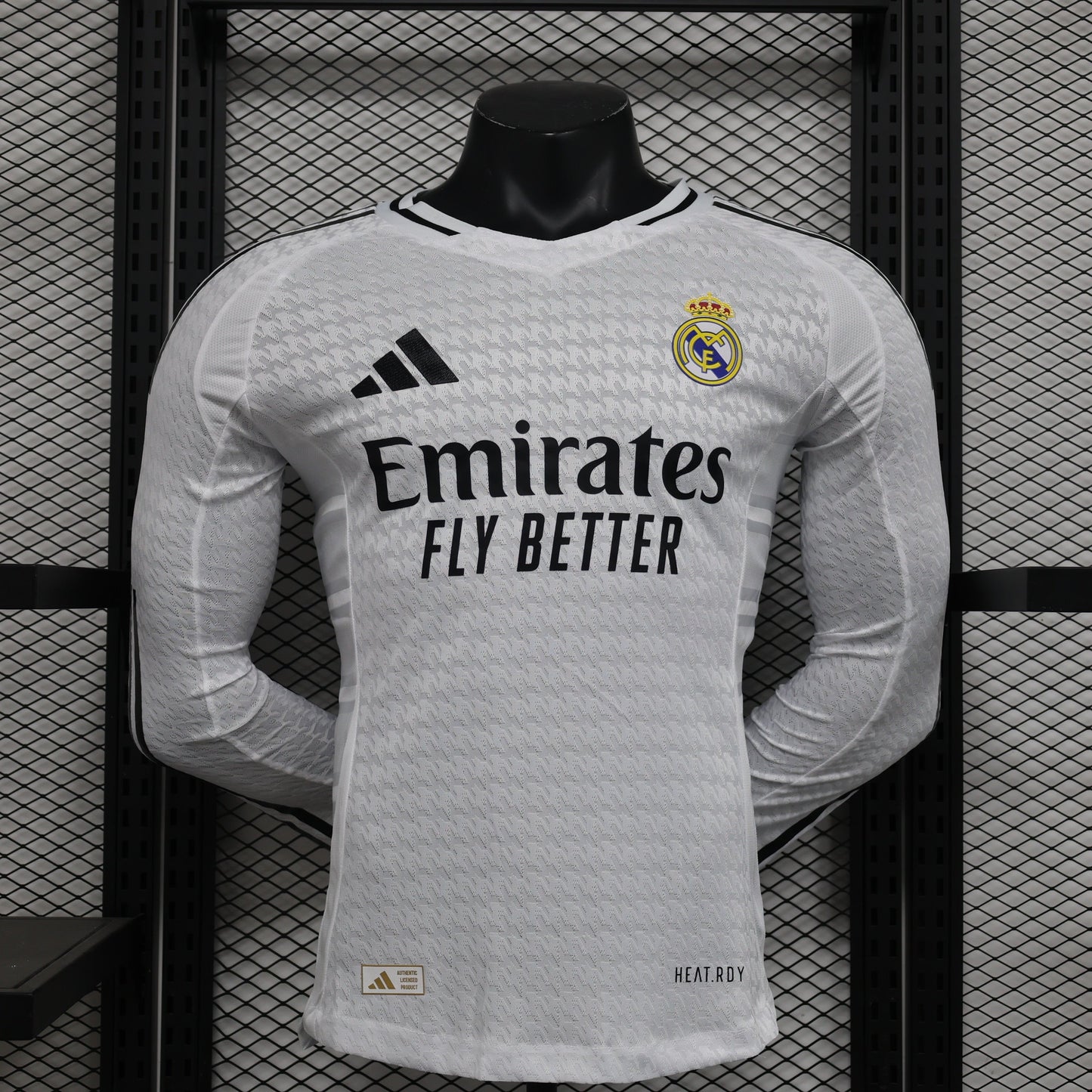 REAL MADRID FIRST KIT LONG SLEEVE