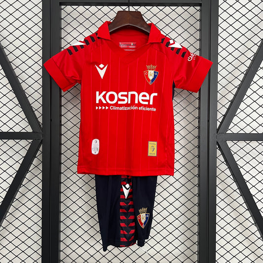 OSASUNA NIÑOS 25-26 PRIMERA EQUIPACIÓN
