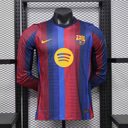 BARCELONA 26-27 PRIMERA EQUIPACIÓN MANGA LARGA