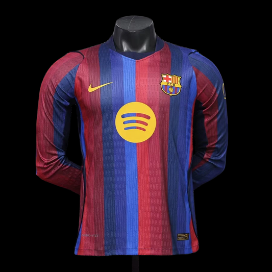 BARCELONA 26-27 PRIMERA EQUIPACIÓN MANGA LARGA