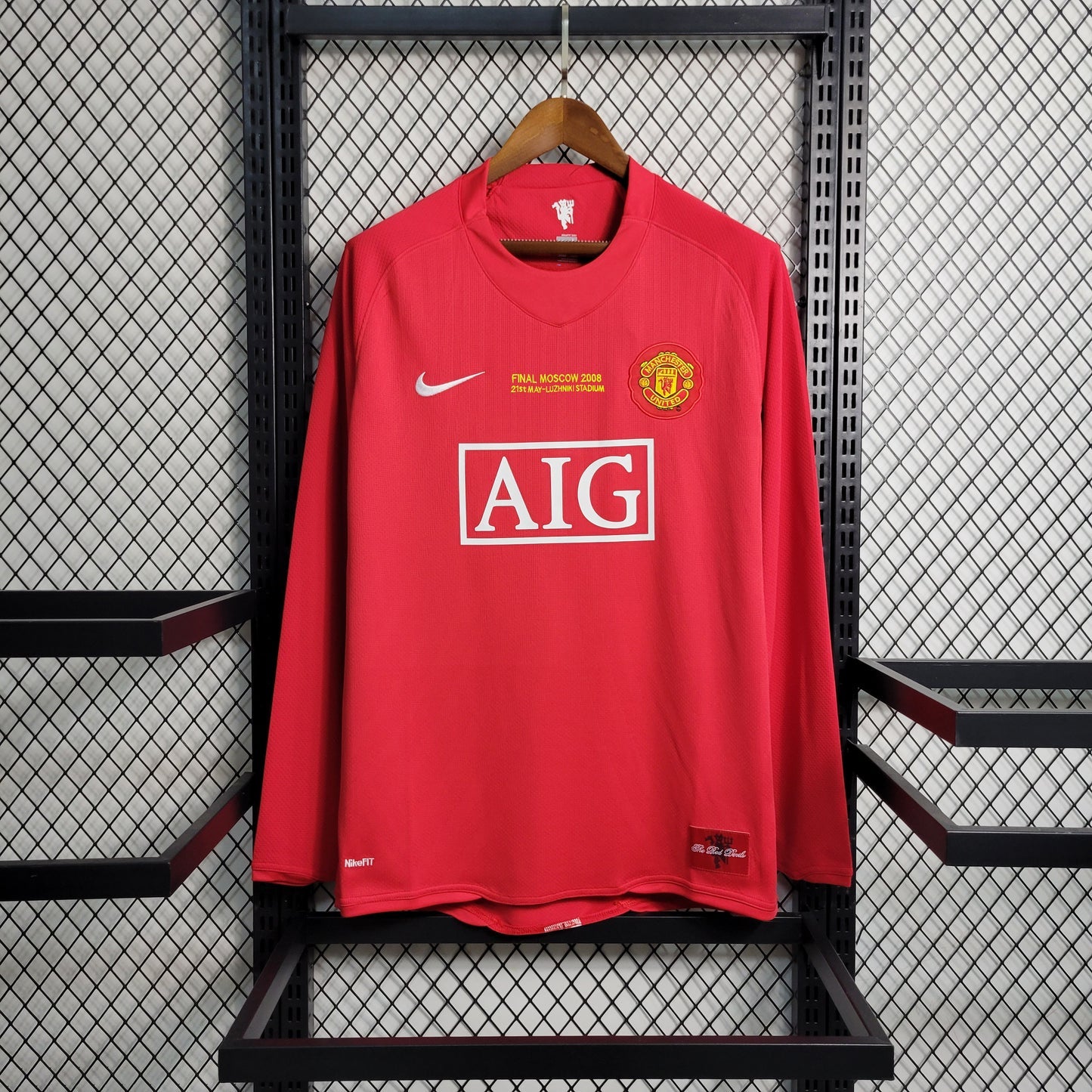 MANCHESTER UNITED RETRO MANGA LARGA