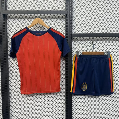 ESPAÑA NIÑOS 26-27 MUNDIAL 2 ESTRELLAS PRIMERA EQUIPACIÓN