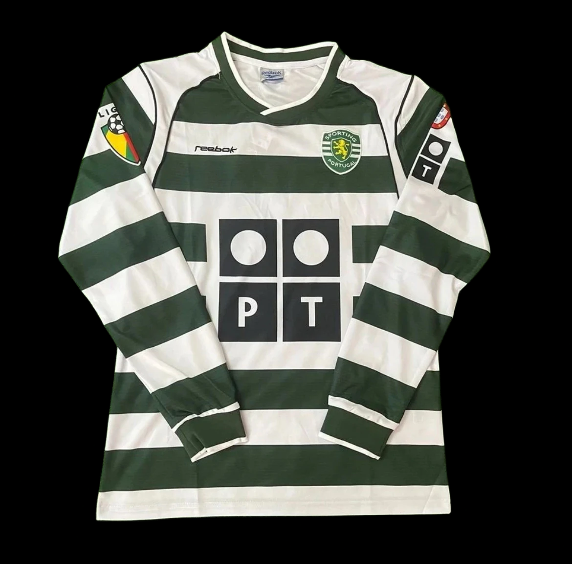 SPORTING DE LISBOA 2001 MANGA LARGA RETRO