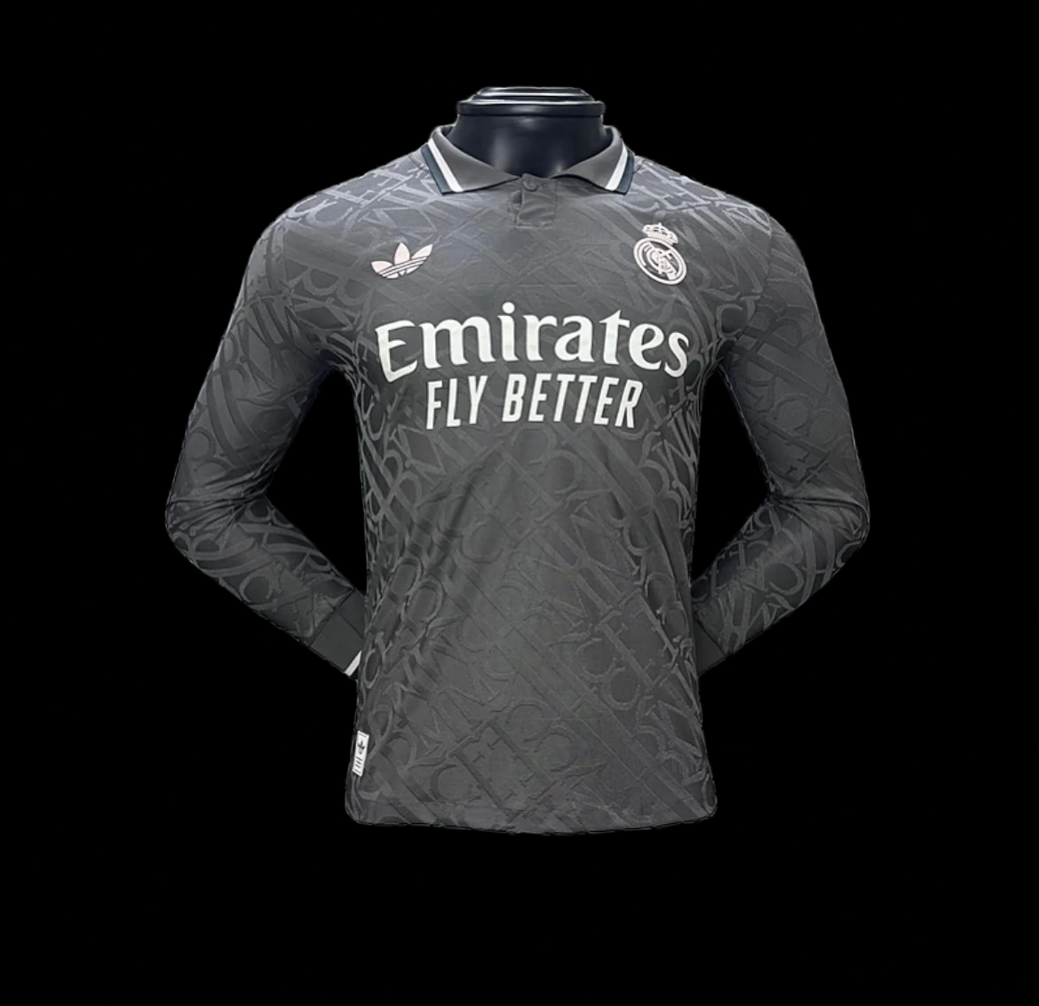 REAL MADRID TERCERA EQUIPACIÓN MANGA LARGA
