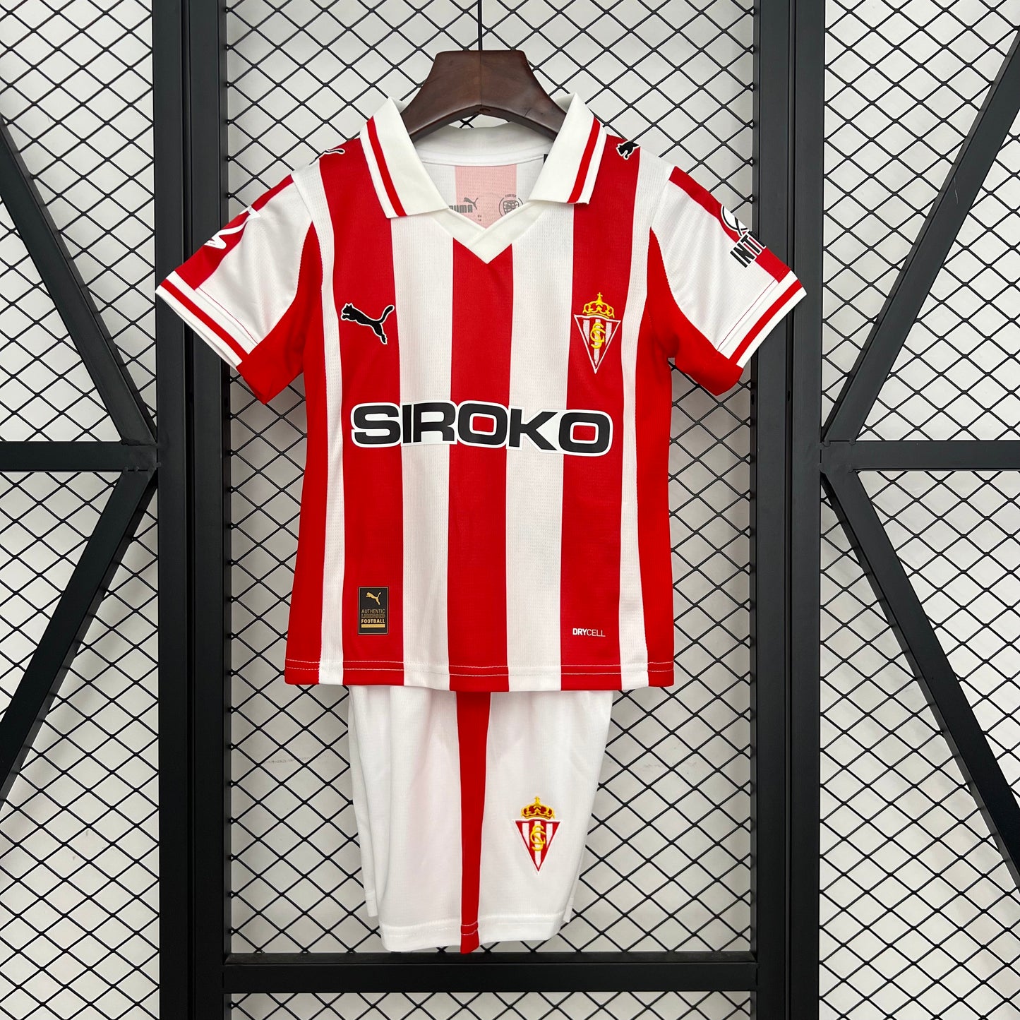 SPORTING DE GIJÓN NIÑOS 25-26 PRIMERA EQUIPACIÓN