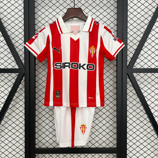 SPORTING DE GIJÓN NIÑOS 25-26 PRIMERA EQUIPACIÓN