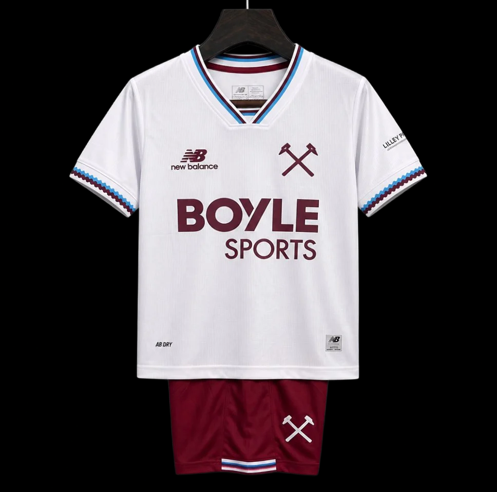 WEST HAM NIÑOS 26-27 SEGUNDA EQUIPACIÓN