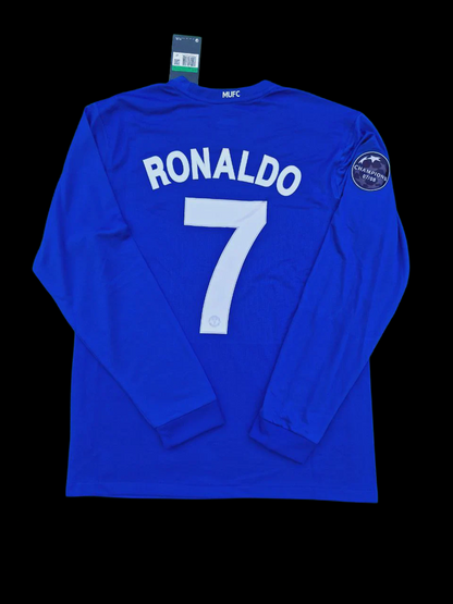 MANCHESTER UNITED 2008 MANGA LARGA RETRO