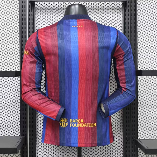 BARCELONA 26-27 PRIMERA EQUIPACIÓN MANGA LARGA