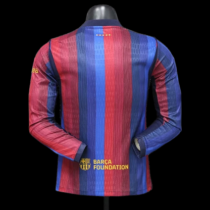 BARCELONA 26-27 PRIMERA EQUIPACIÓN MANGA LARGA