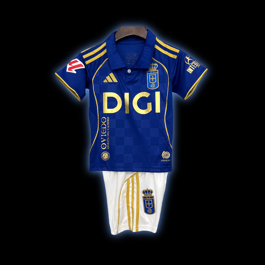 OVIEDO NIÑOS 25-26 PRIMERA EQUIPACIÓN
