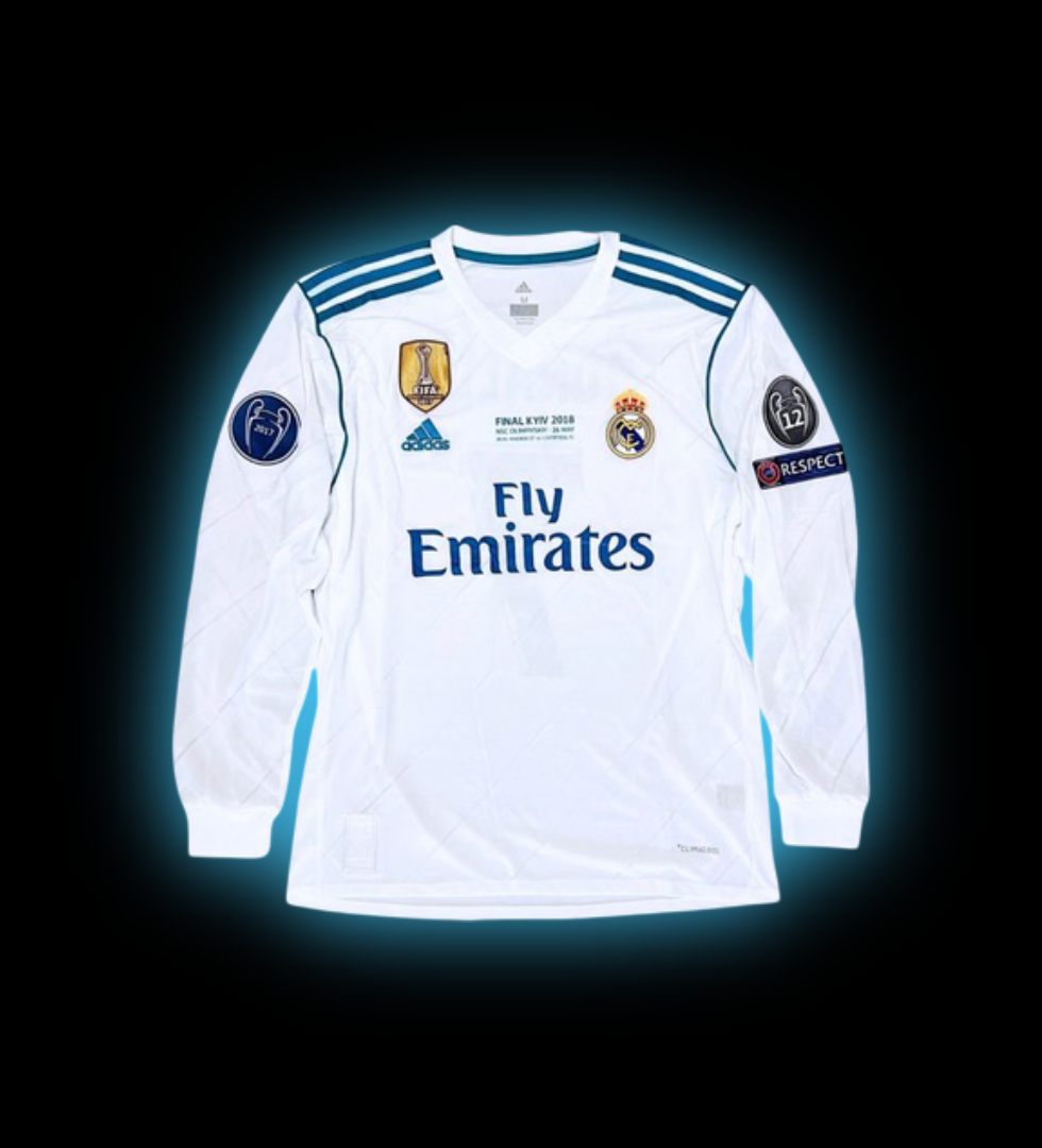 REAL MADRID MANGA LARGA 2017 - 2018 RETRO