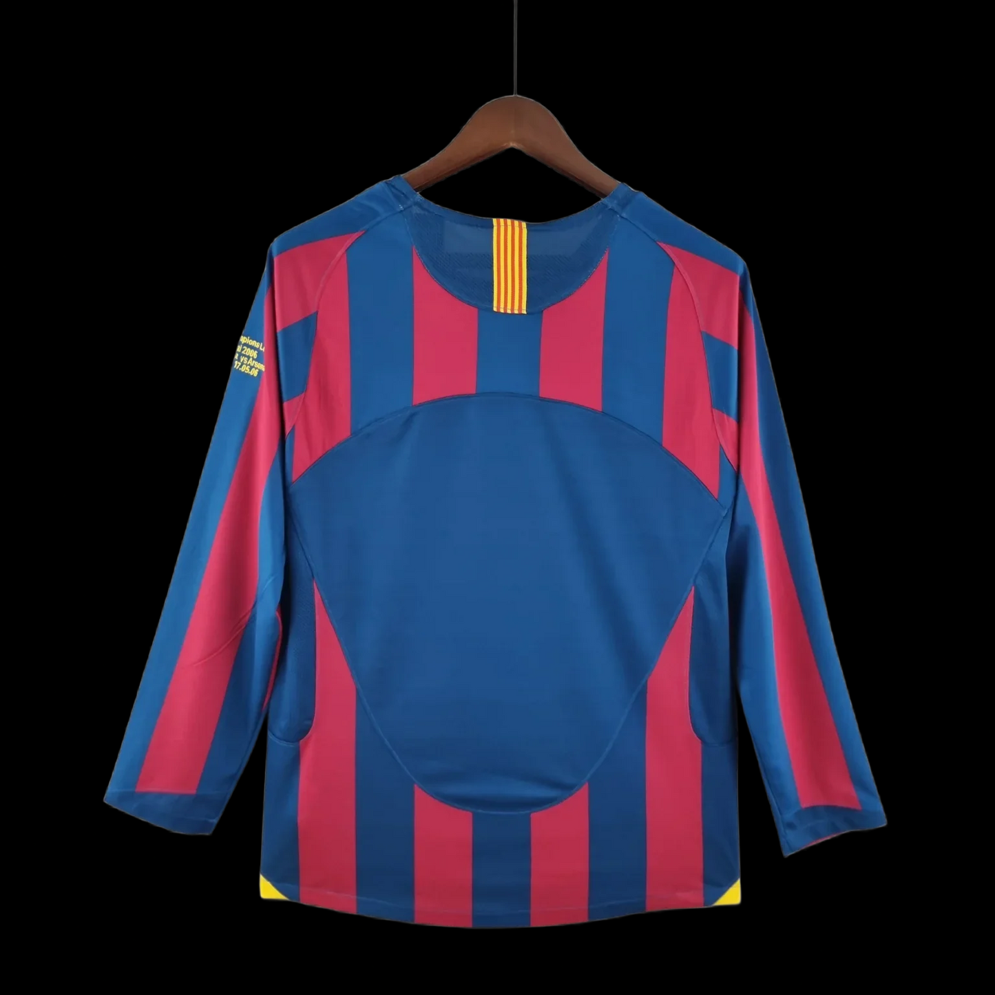 FC BARCELONA 2005 - 2006 RETRO MANGA LARGA