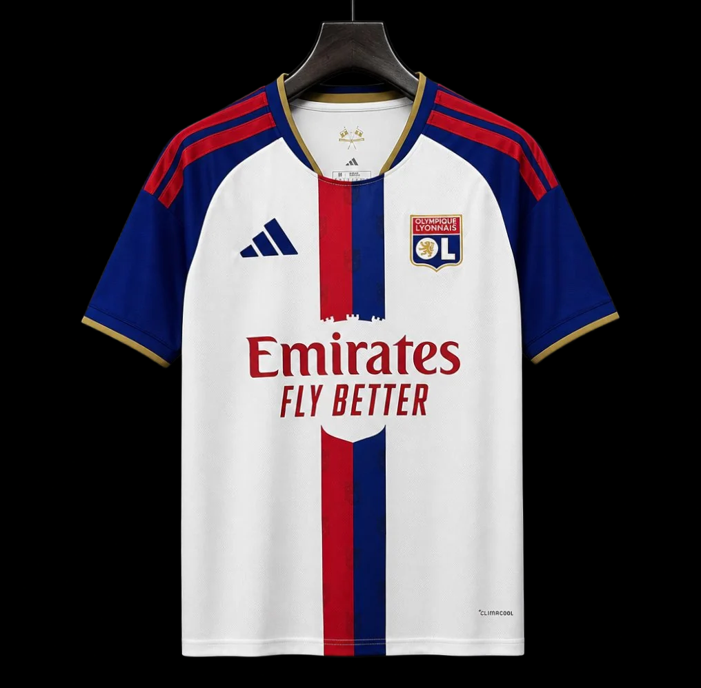 OLYMPIQUE DE LYON 26-27 PRIMERA EQUIPACIÓN