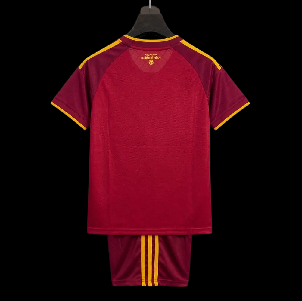 AS ROMA NIÑOS 26-27 PRIMERA EQUIPACIÓN