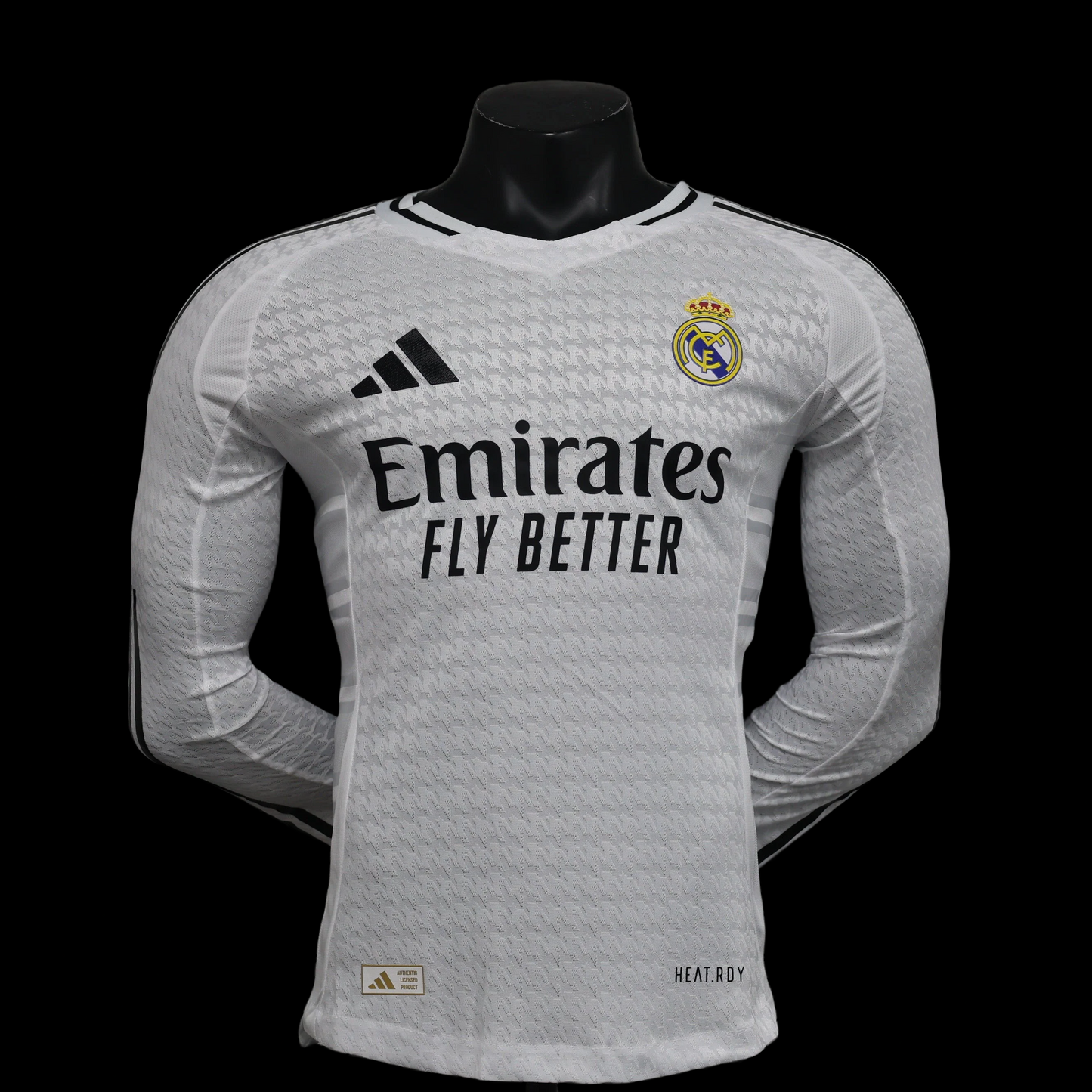 REAL MADRID PRIMERA EQUIPACIÓN MANGA LARGA