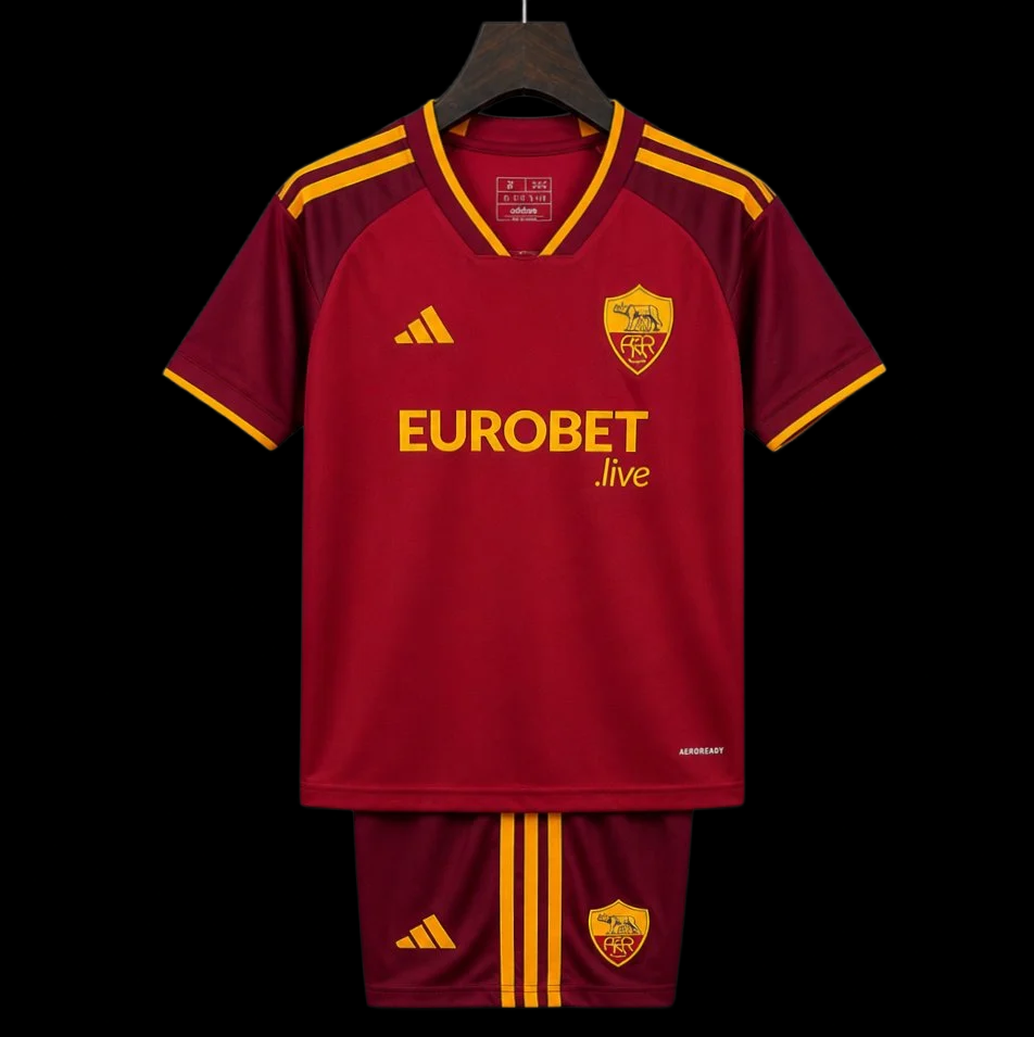 AS ROMA NIÑOS 26-27 PRIMERA EQUIPACIÓN