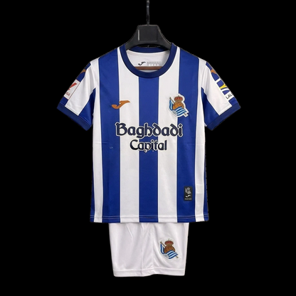 REAL SOCIEDAD NIÑOS 26-27 PRIMERA EQUIPACIÓN