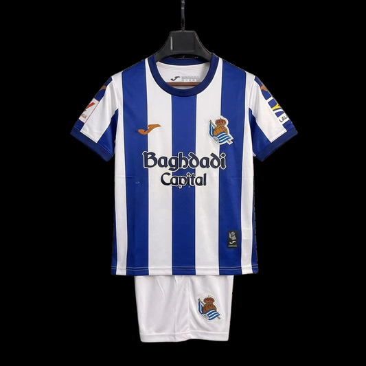 REAL SOCIEDAD NIÑOS 26-27 PRIMERA EQUIPACIÓN