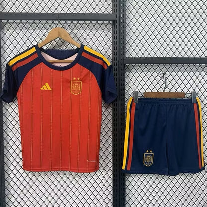 ESPAÑA NIÑOS 26-27 MUNDIAL 2 ESTRELLAS PRIMERA EQUIPACIÓN