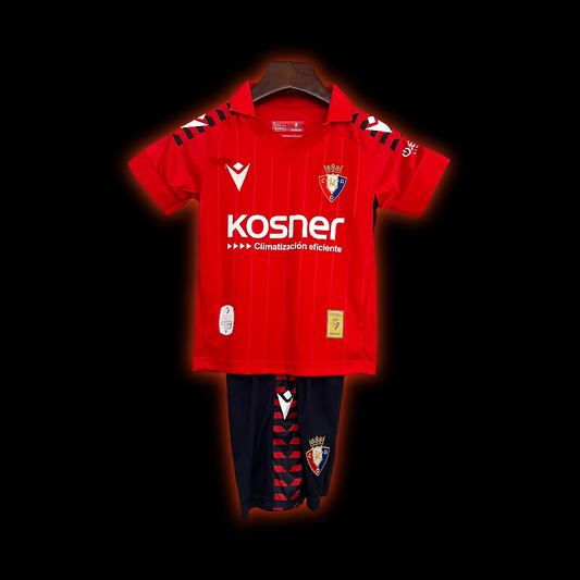OSASUNA NIÑOS 25-26 PRIMERA EQUIPACIÓN
