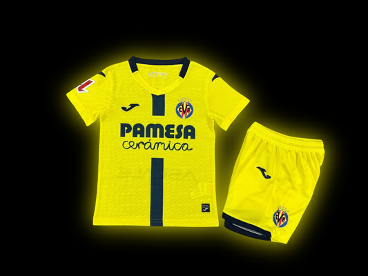 VILLAREAL NIÑOS 25-26 PRIMERA EQUIPACIÓN