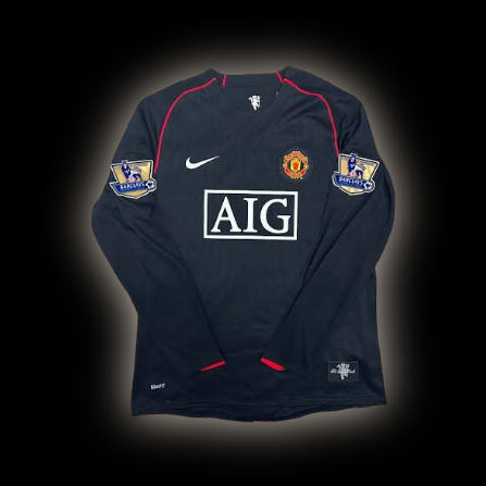 MANCHESTER UNITED RÉTRO MANCHES LONGUES 