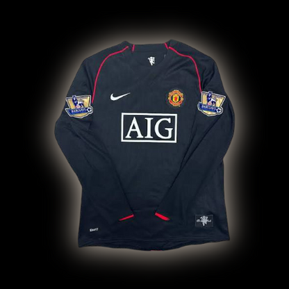 MANCHESTER UNITED RÉTRO MANCHES LONGUES 