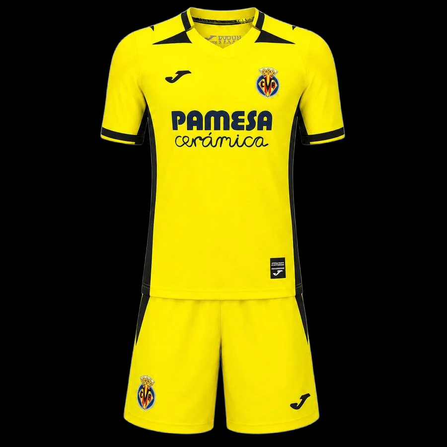 VILLAREAL NIÑOS 26–27 PRIMERA EQUIPACIÓN