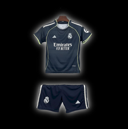 REAL MADRID NIÑOS 25-26 SEGUNDA EQUIPACIÓN