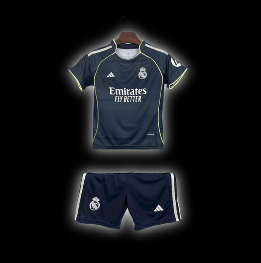 REAL MADRID NIÑOS 25-26 SEGUNDA EQUIPACIÓN
